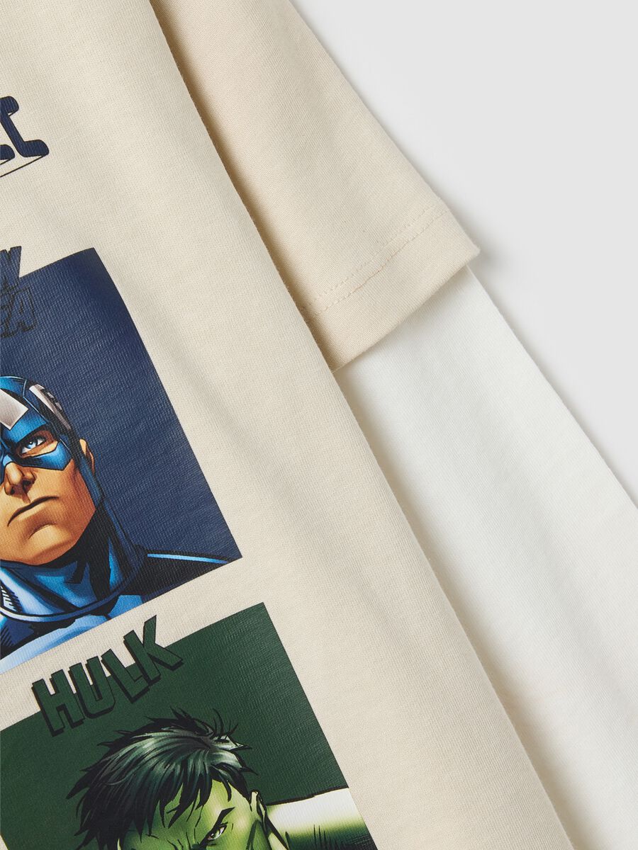 Multicolour kids' over fit pure cotton T-shirt with print_2