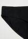 Girls' black cotton stretch regular fit briefs_3