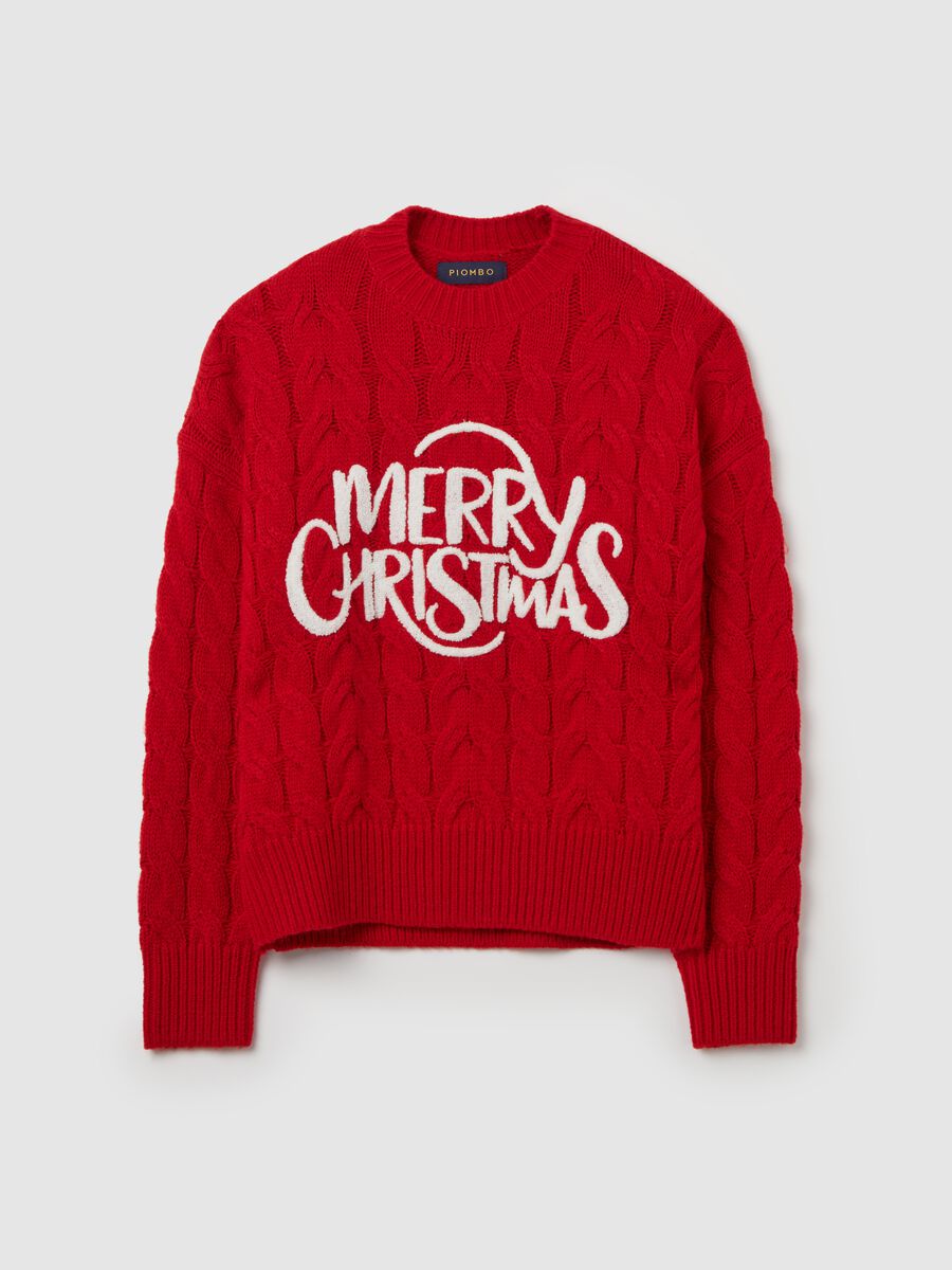 Christmas Jumper with bouclé application_4