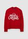 Christmas Jumper con applicazione boucle_4