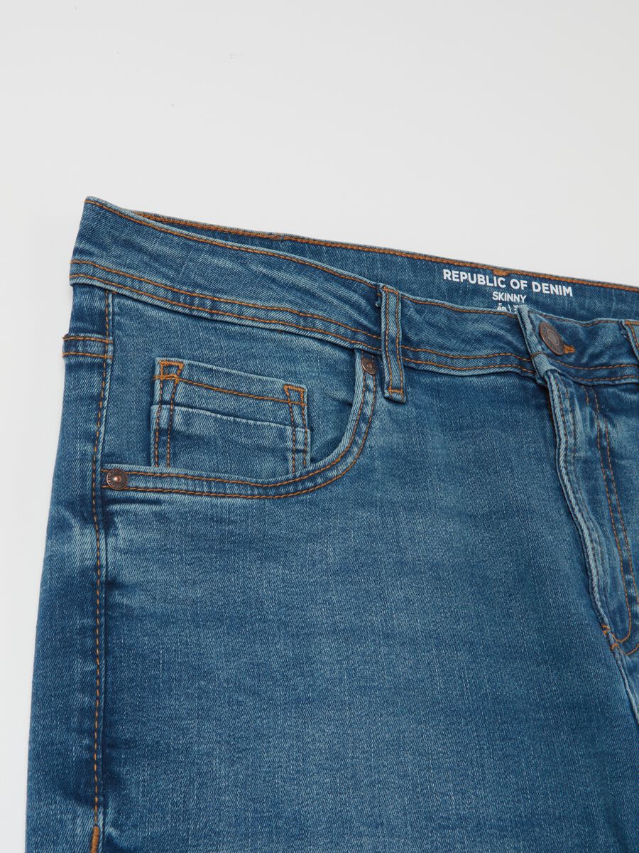 Jeans skinny fit con scoloriture_5