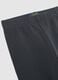 Girls' grey cotton skinny fit leggings_3