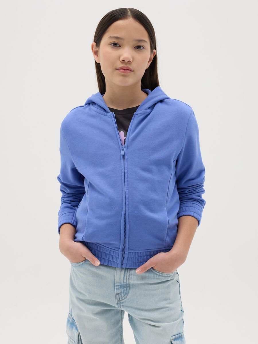 French terry full-zip hoodie_0