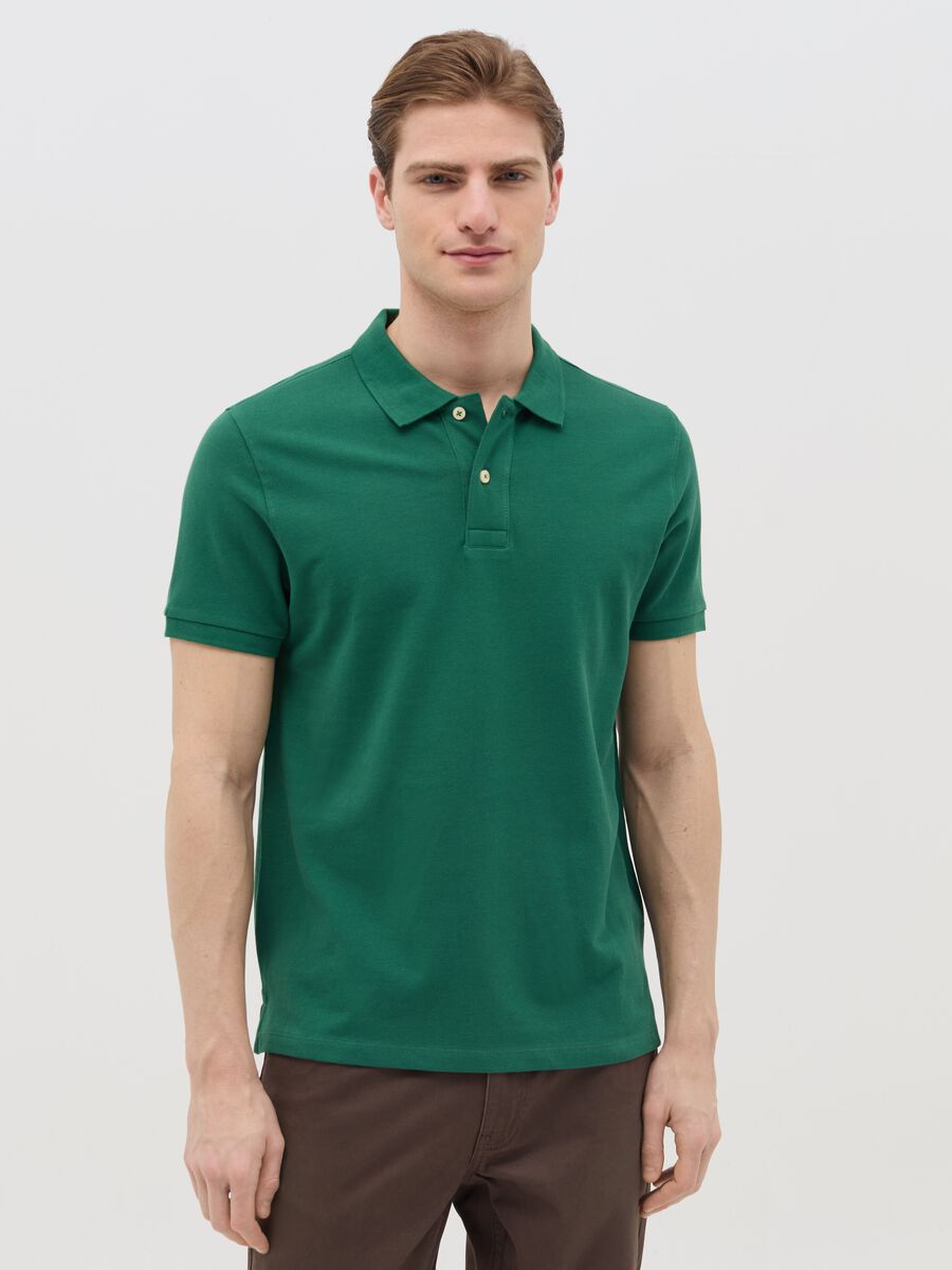 Organic cotton regular-fit polo shirt_0