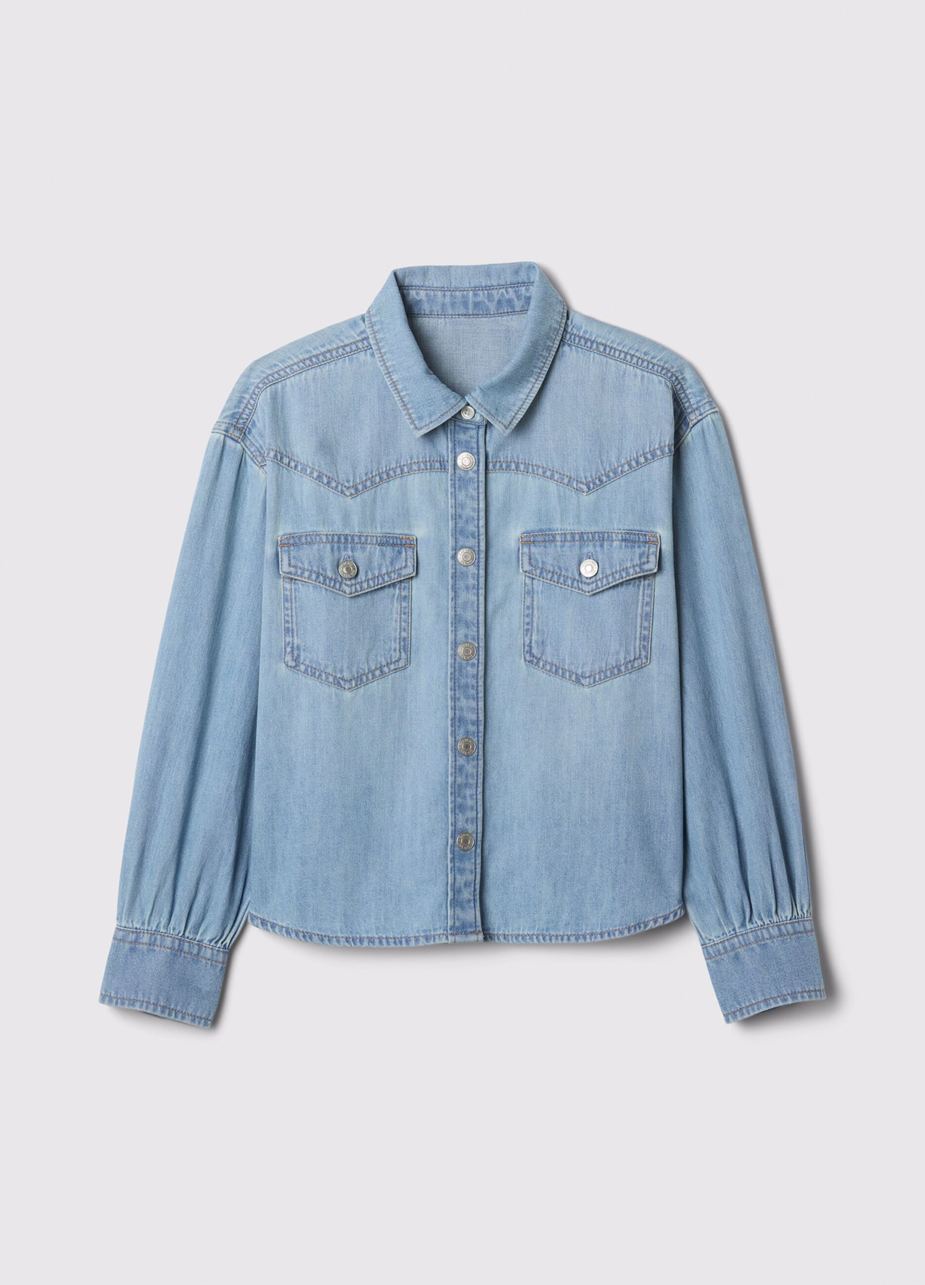 Camicia western in cotone