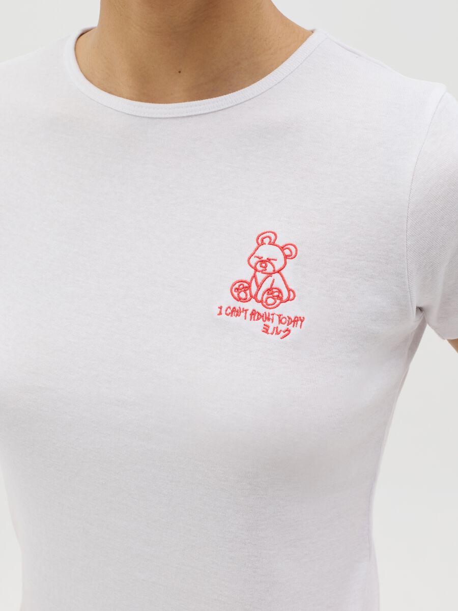 Slim-fit T-shirt in cotton_2