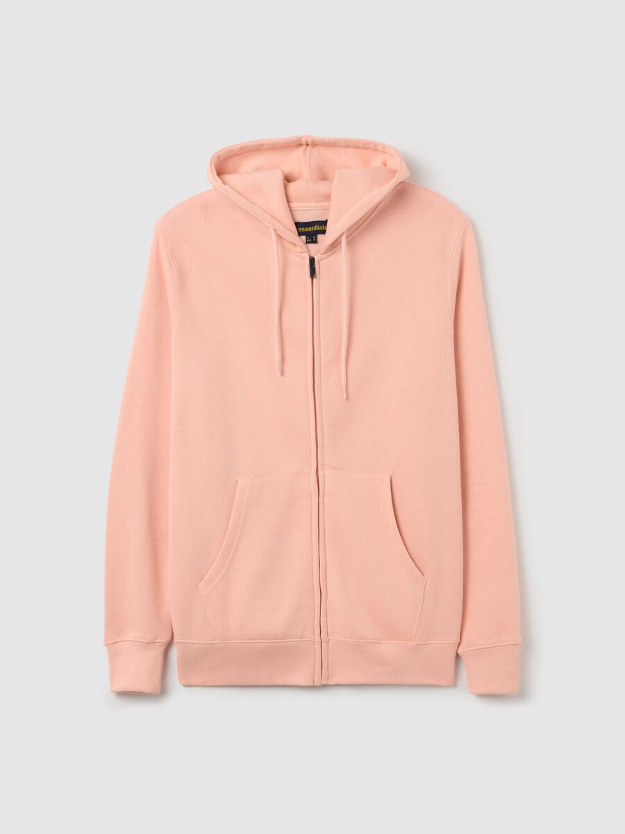 Essential full-zip sweatshirt with hood_4