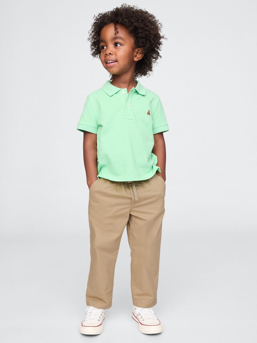 Trousers with drawstring and pockets_0