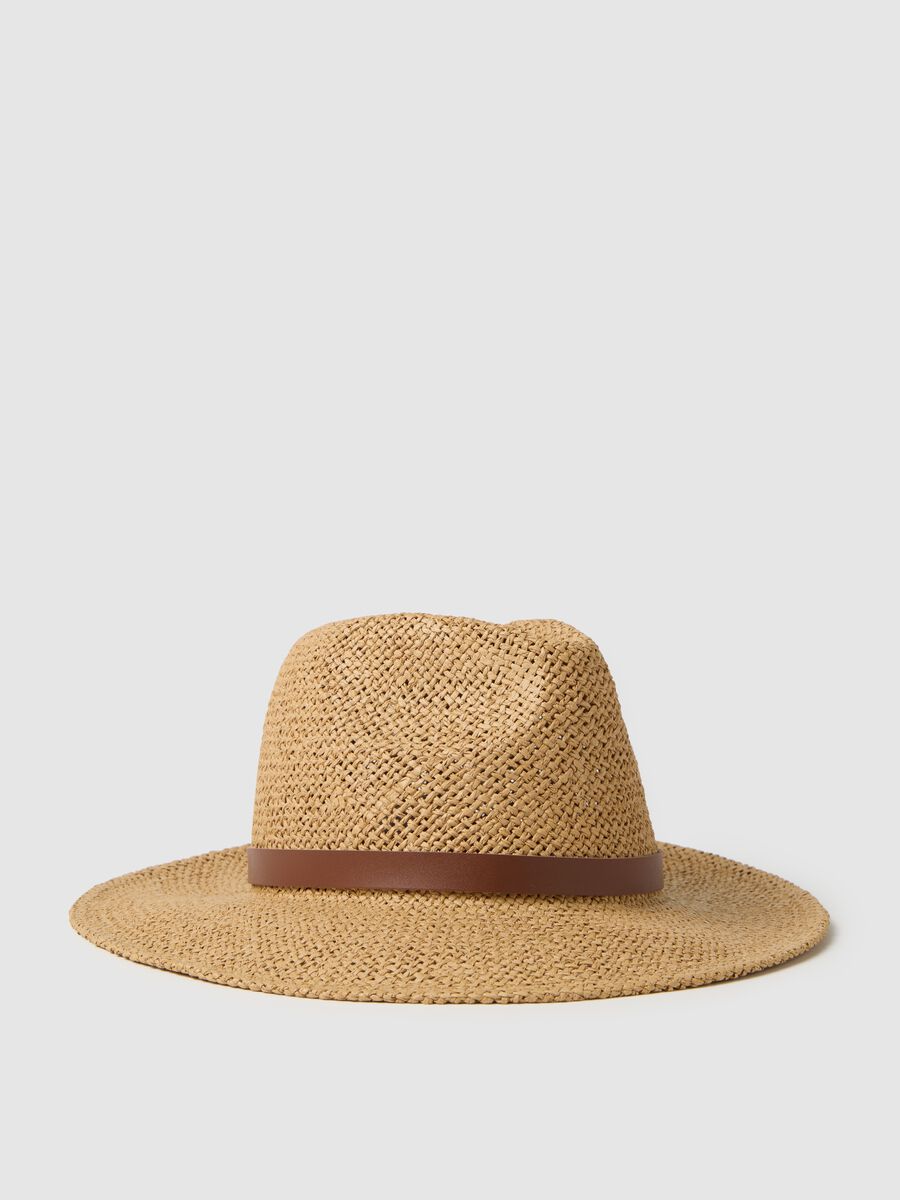Men's Multicolour Straw Hat_0