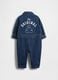 Blue Cotton Babygrow_1