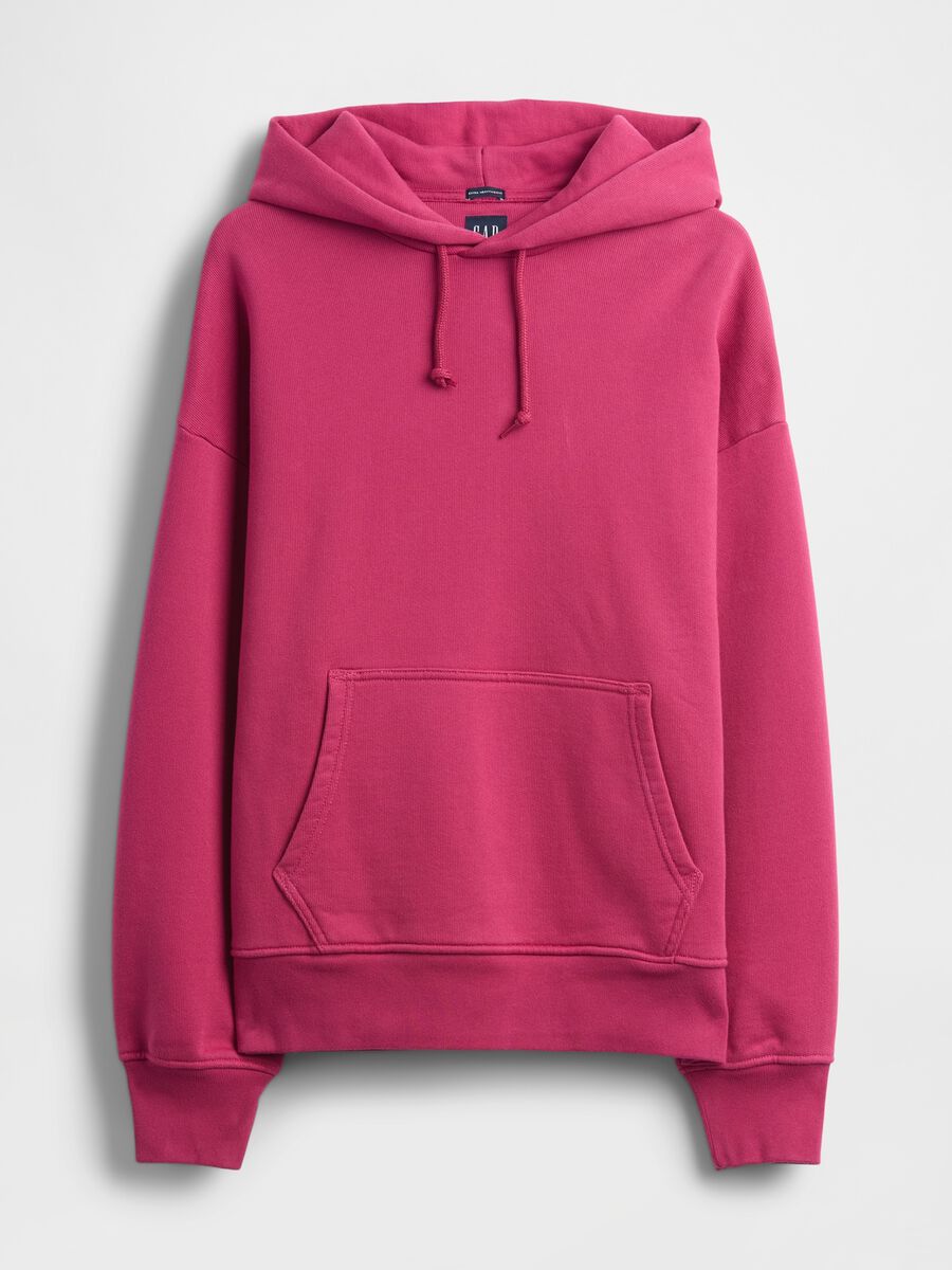 Pink Cotton-Blend Hoodie_4