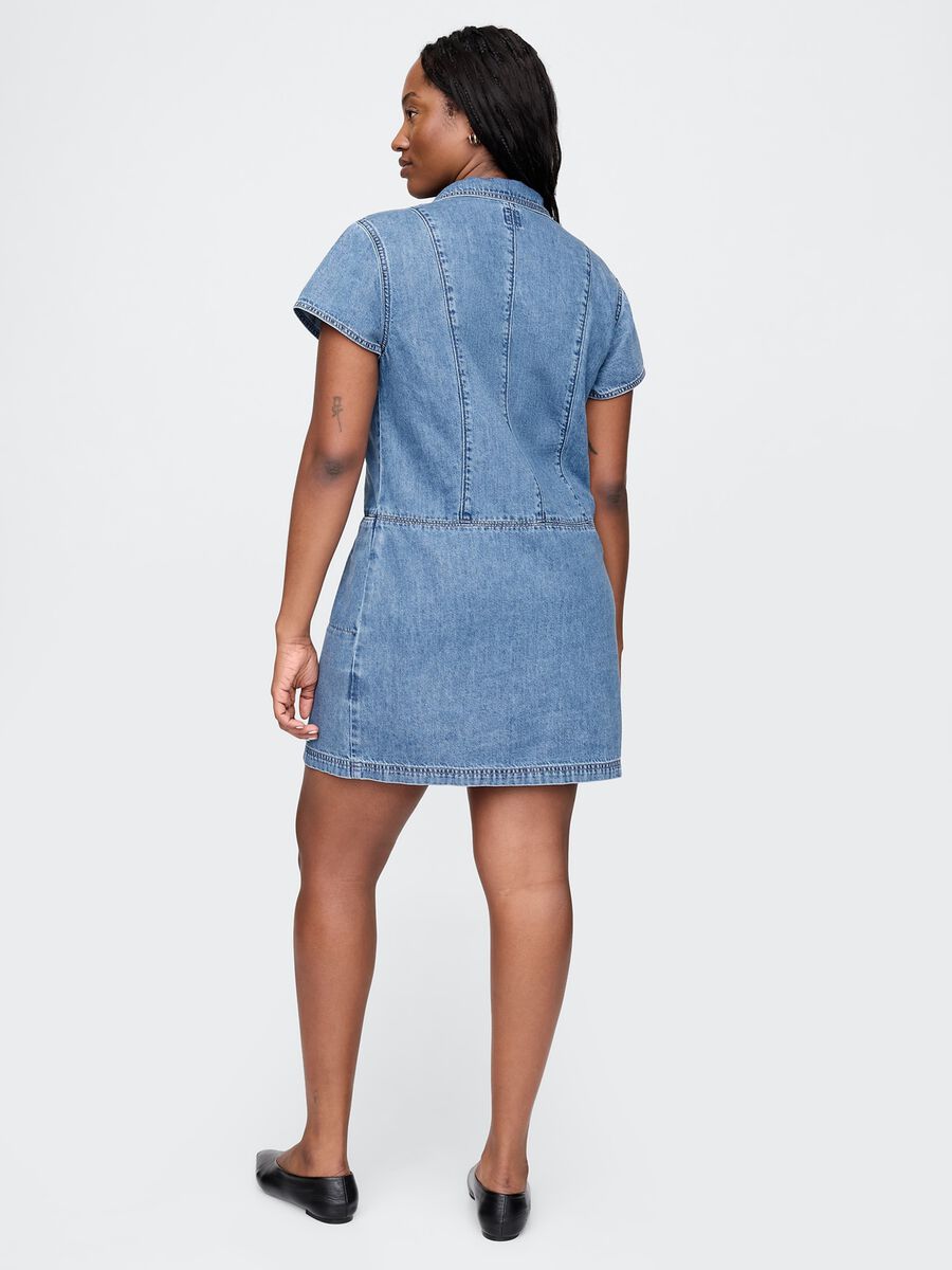 Gap Denim Dress with Buttons_5