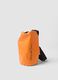 Orange waterproof bag with adjustable shoulder strap_2