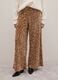 Beige Palazzo Trousers with Sequins_1