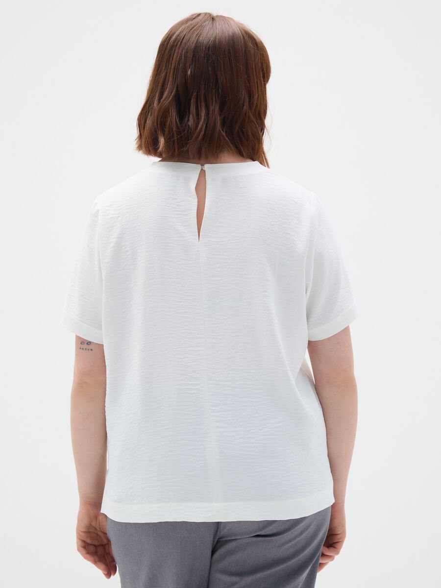 White regular fit T-shirt_3