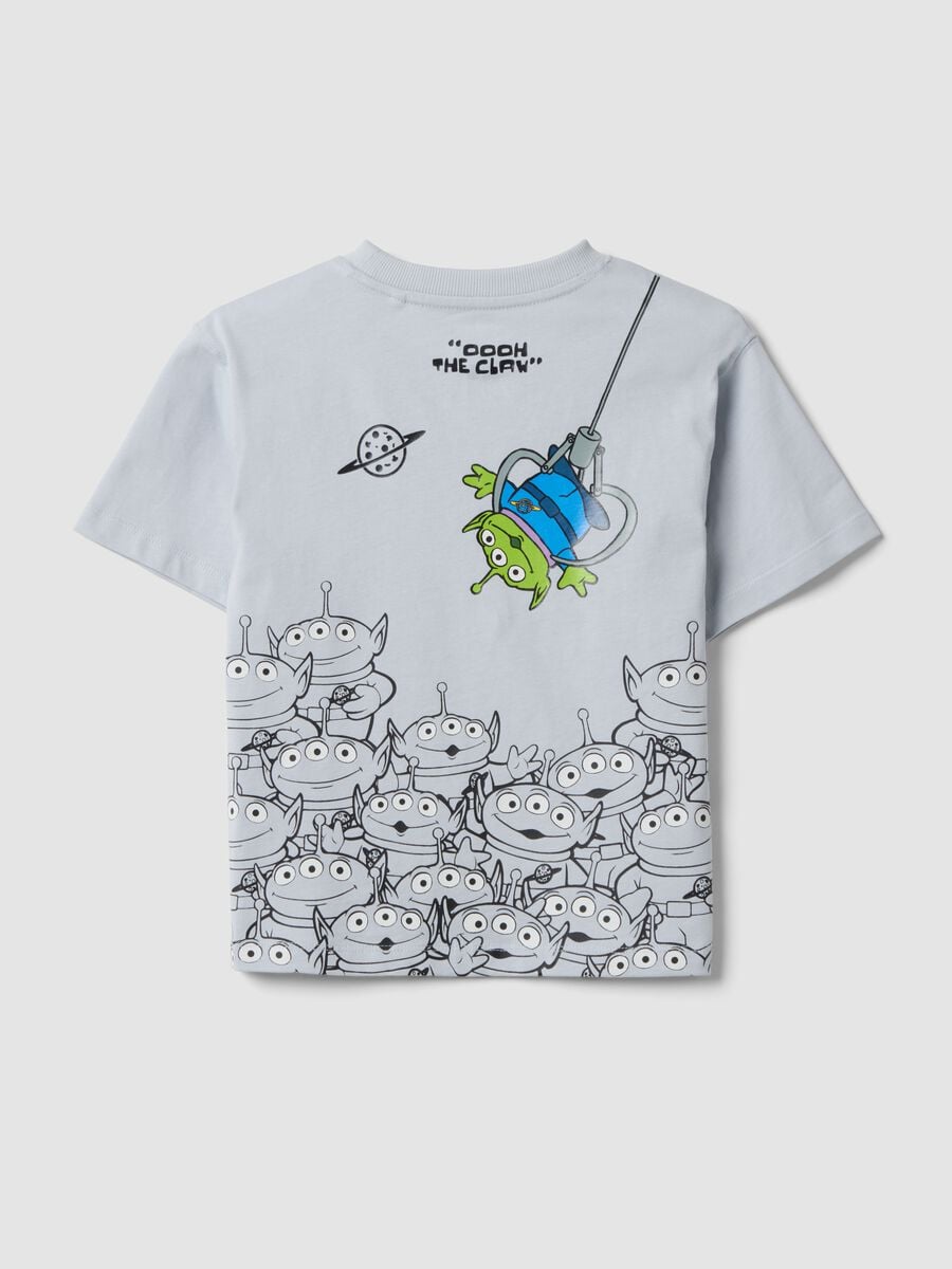 Grey pure cotton Toy Story graphic T-shirt for boys_1
