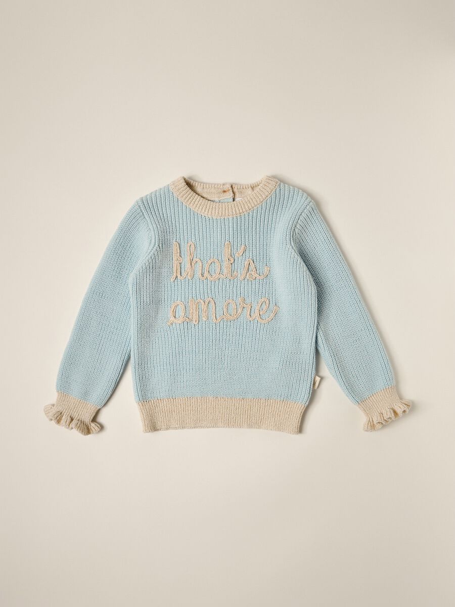 Tricot in puro cotone IANA neonata_0