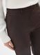 Pantaloni The Iconic Pants marroni fit  slim in misto cotone_3