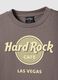 Grey pure cotton regular fit T-shirt with Hard Rock Cafe logo_5