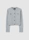 Grey wool blend cardigan_4
