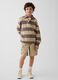 Pure cotton cargo shorts_0
