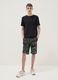 Multicolour pure cotton shorts for boys, regular fit_0