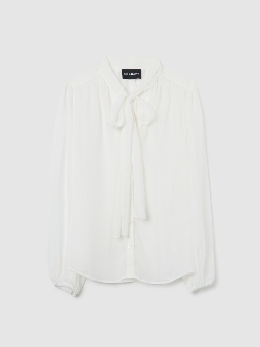 White over fit shirt_4
