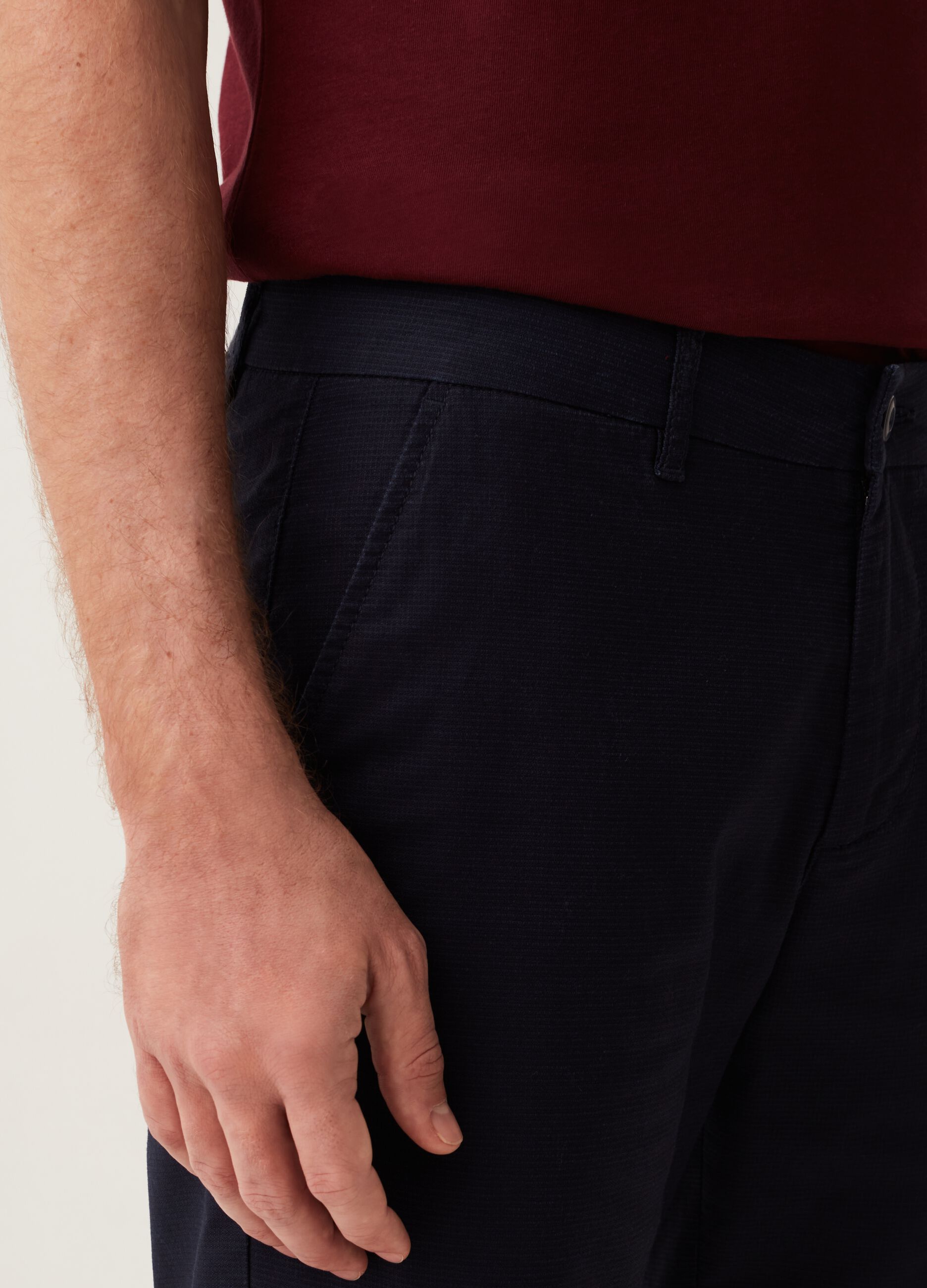 Bermuda chino in micro struttura_3