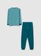 Green Microfleece Pyjamas_1
