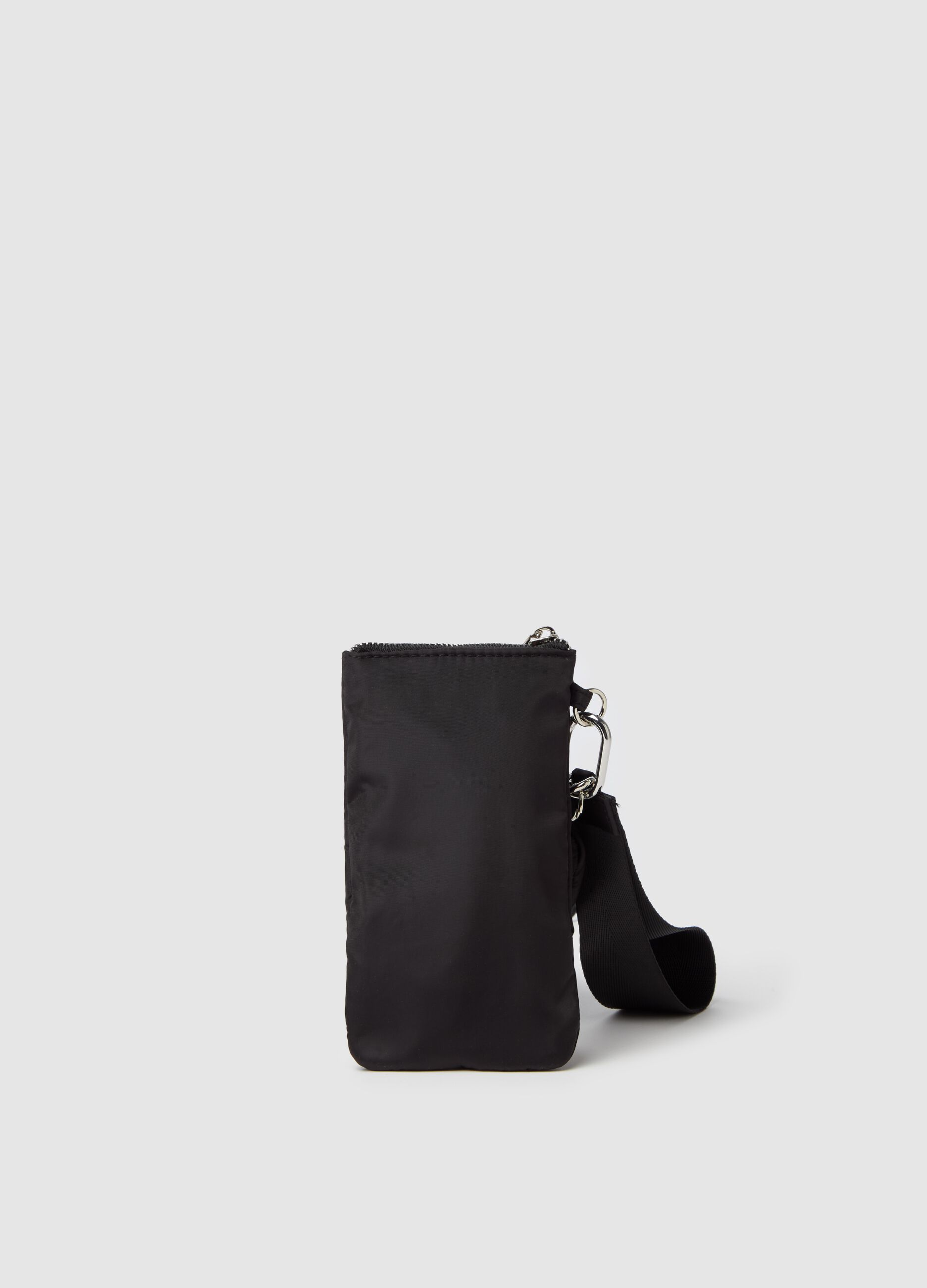 Mobile phone holder with laces and cord
