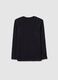 Boys' black pure cotton over-fit T-shirt with print_4
