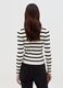 Ribbed top with striped pattern_3