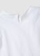 White pure cotton T-shirt with chest pocket_2