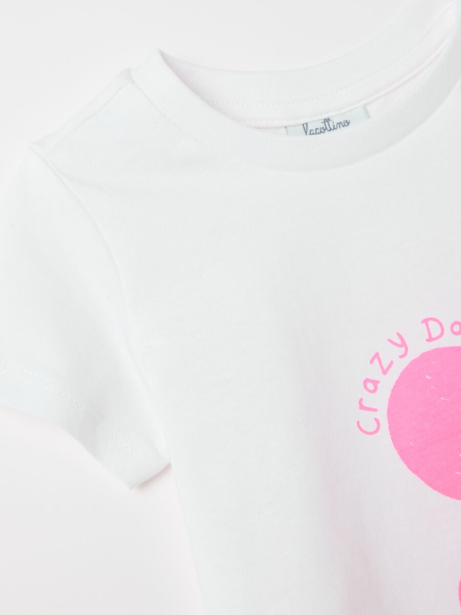 Cotton T-shirt with print_3