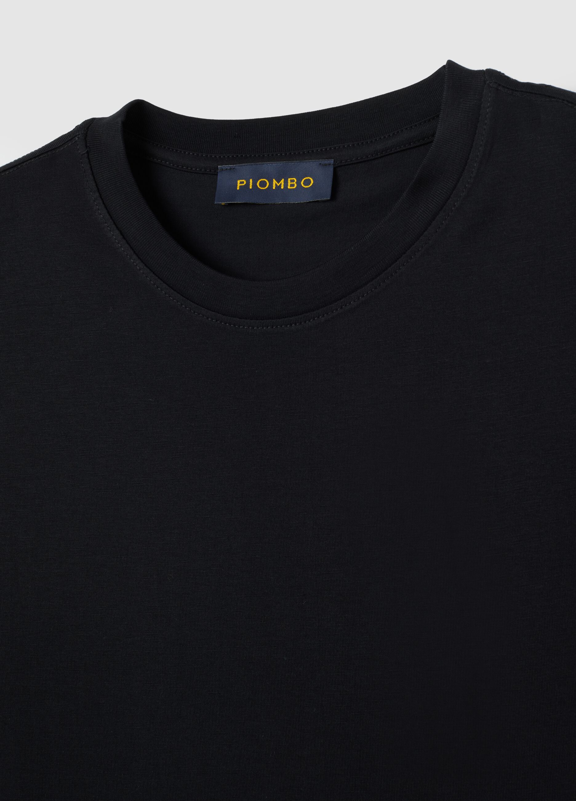 Black Pure Cotton T-Shirt