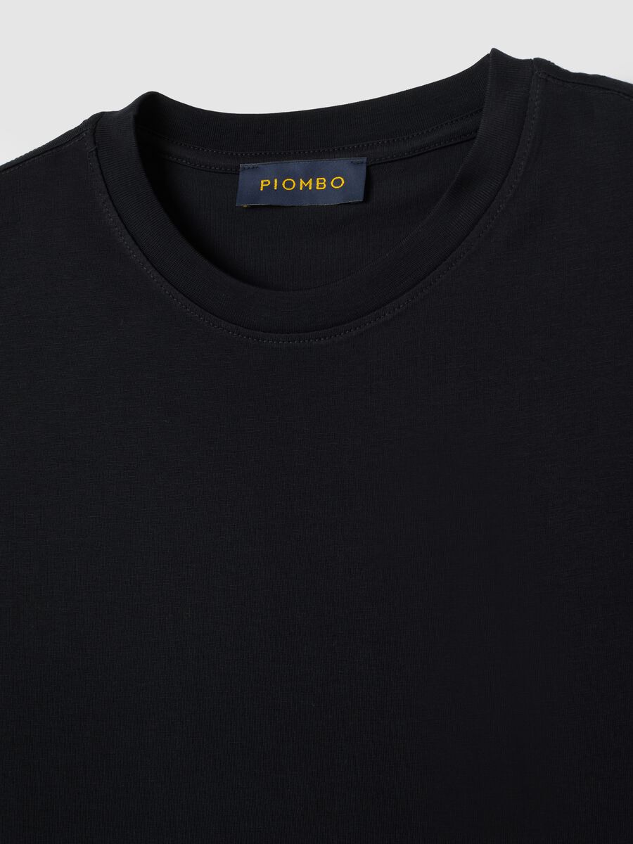 Black Pure Cotton T-Shirt_1