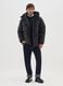 Black Iconic Puffer with Adjustable Hood_0