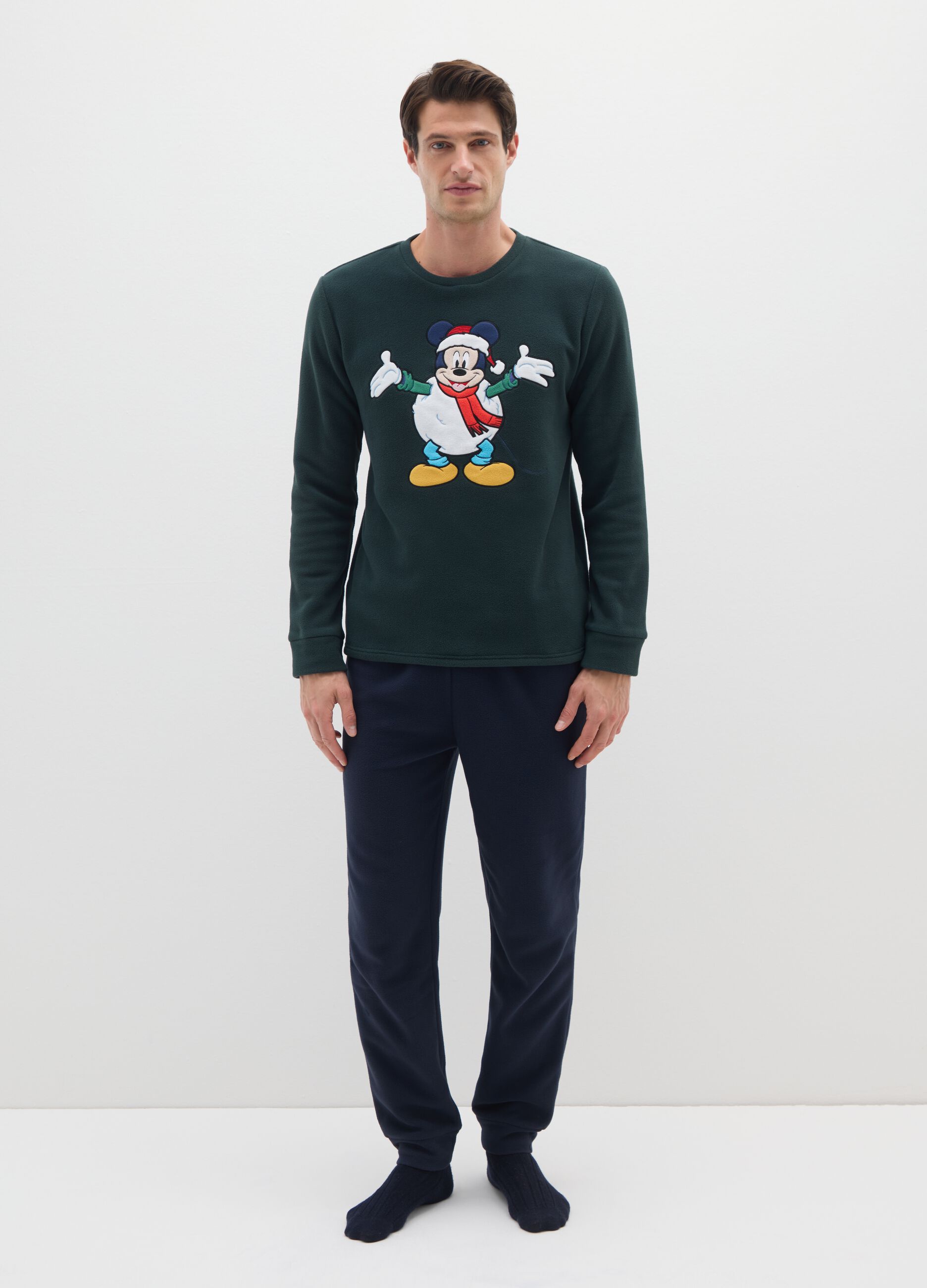 Multicolour Christmas pyjamas regular fit with Disney print