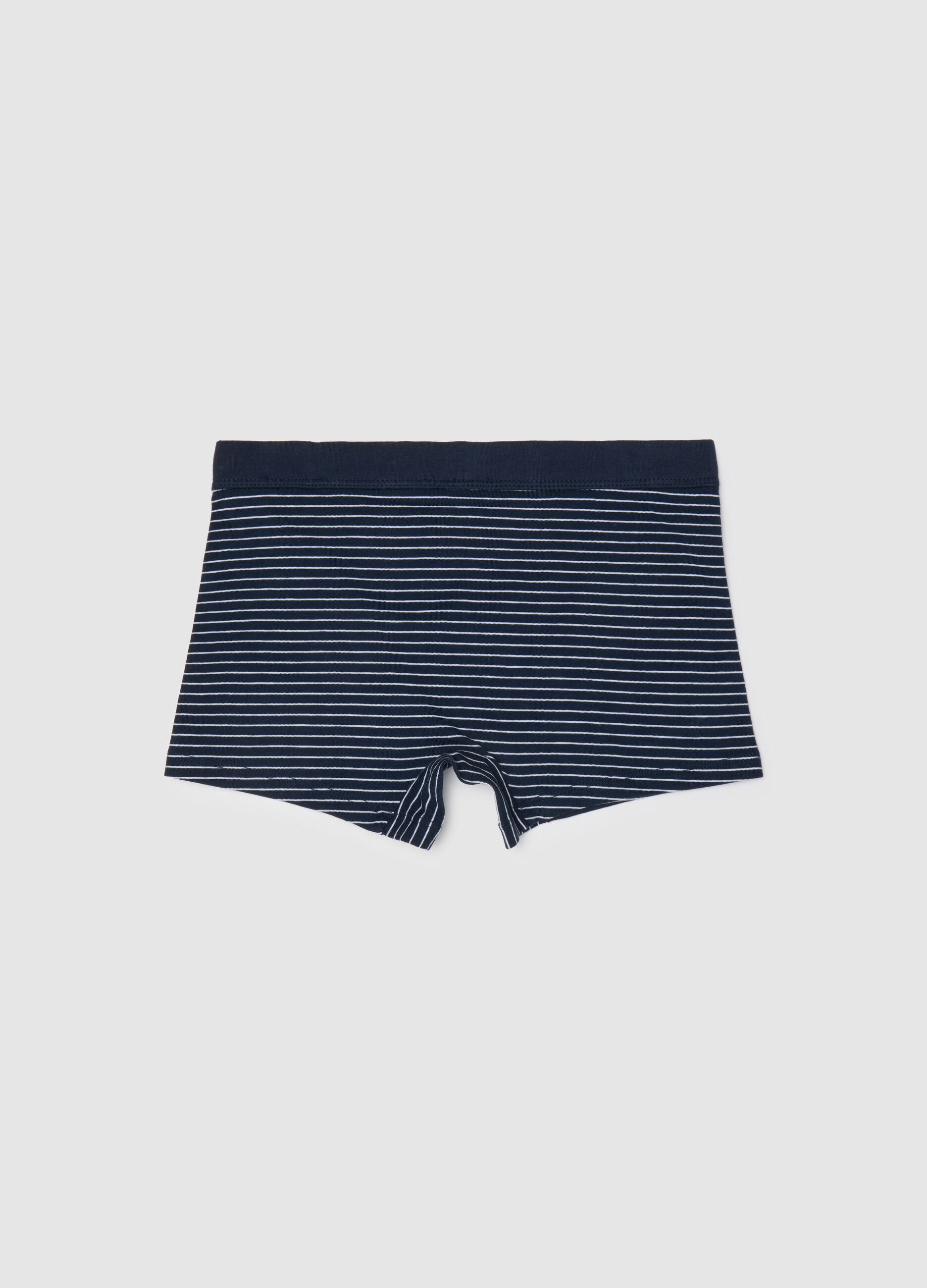 Boys' Multicolour Cotton Stretch Boxers