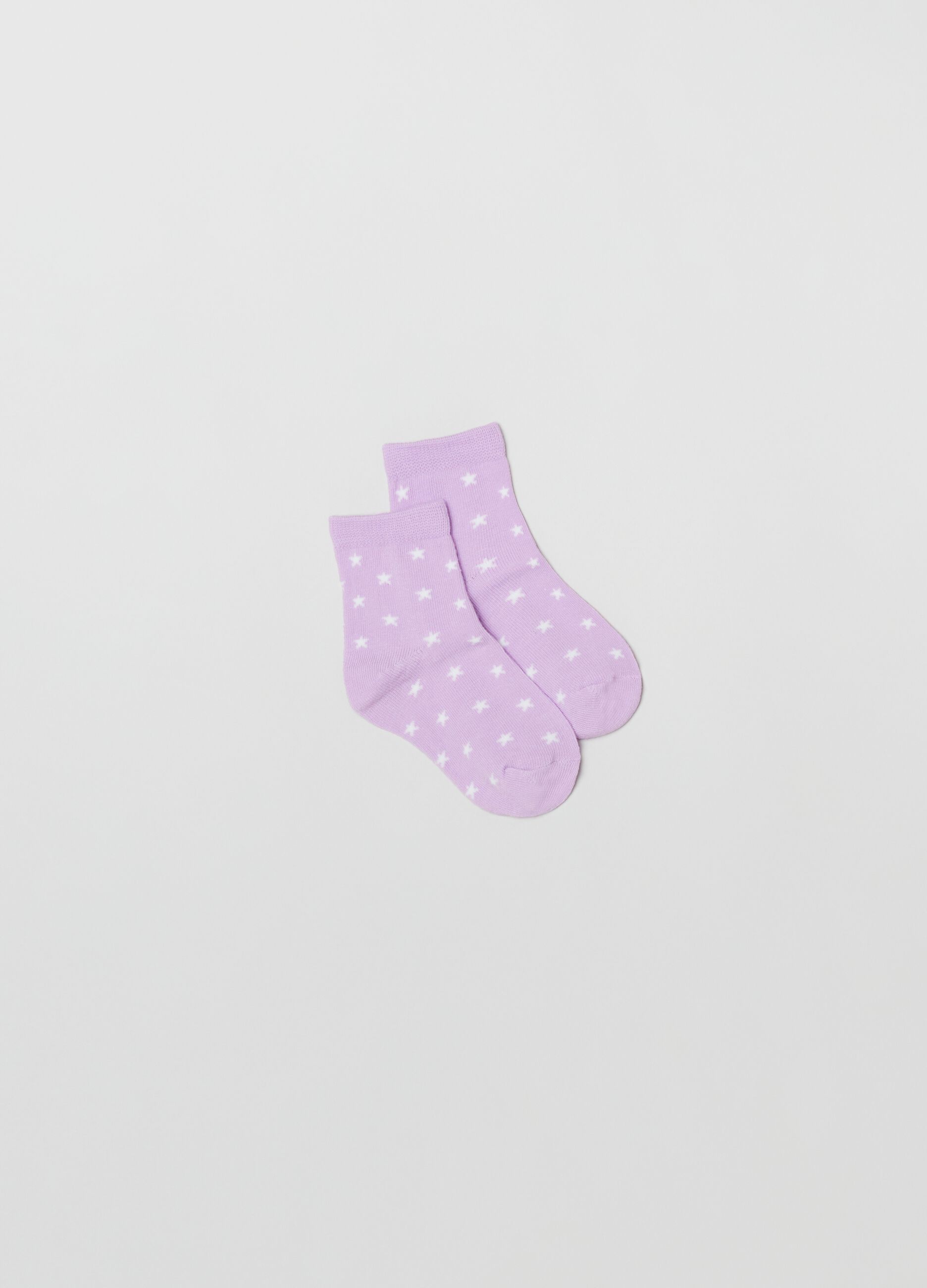 Tripack calze corte stretch con disegno_1