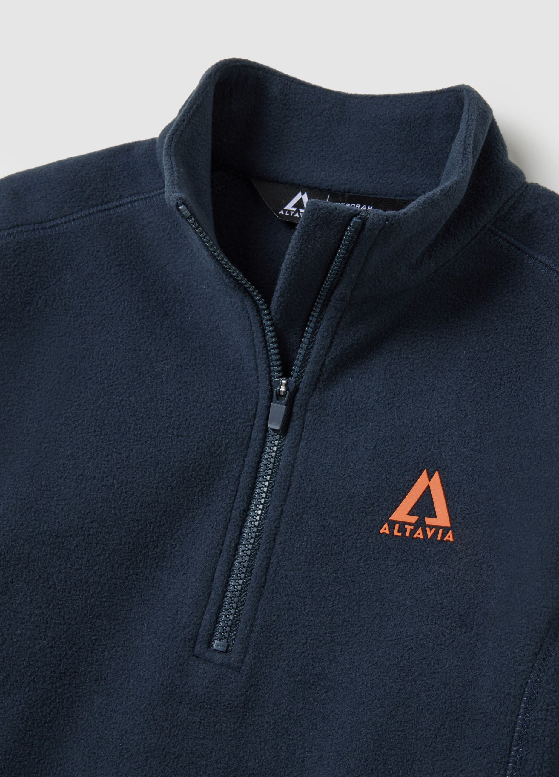 Pile half zip ALTAVIA WITH DEBORAH COMPAGNONI