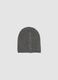 Grey stretchy jersey knit hat_1