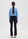 Girls' Black Stretch Cotton Trousers_1