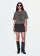 Grey pure cotton oversized T-shirt with teddy bear print_1