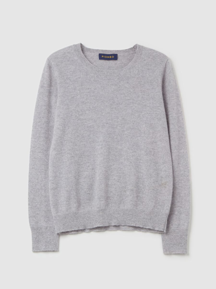 Cashmere pullover with round neck_4
