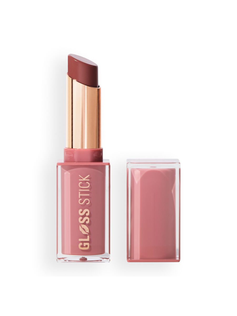 Revolution Pout Lip Gloss Stick Creme Brulee Mauve_1