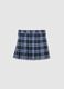 Girl's Skirt in Multicolour Stretch Fabric_4