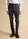 Grey slim-fit formal trousers in stretch viscose_1