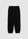 Boys' Black Jogger Trousers in Pure Cotton Regular Fit_1