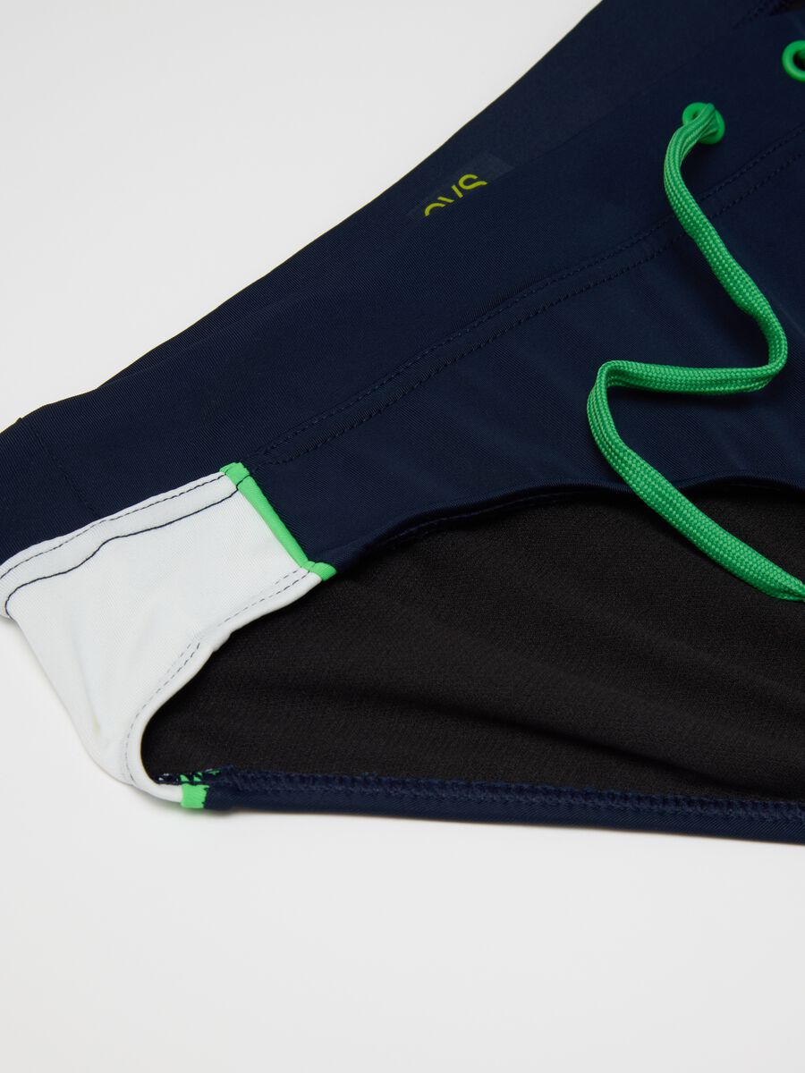 Men's Multicolour Stretch Fabric Briefs_5